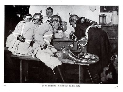 In der Wachtstube ( Friedrich Fehr ) 1914 * WW 1