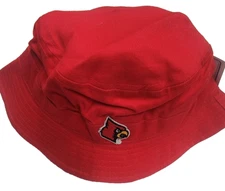 Two Feet Ahead Baby Louisville Cardinals Red Toddler Bucket Hat Cap