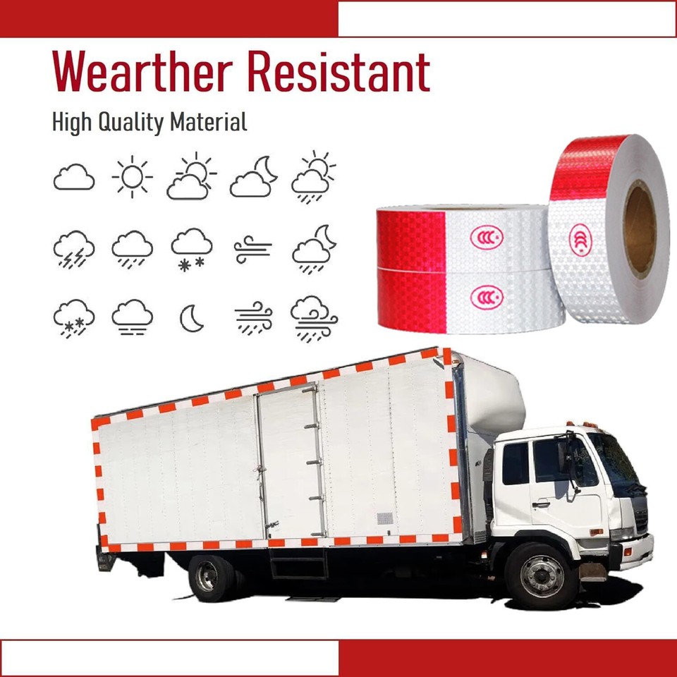 Car Reflective Stickers Car Door Reflective Warning Strip Tape - Waterproof Safety Reflector Stickers From Car Lighting Accessories - Price 12.06 Red Reflective Stickers - Foto 12