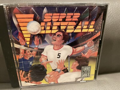 Super Volleyball- Turbografx-16 -Complete Game-Tested