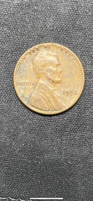 1958  Wheat Penny Copper ''DEFINITELY ERROR'S'' Can See Ddo Along With  L 