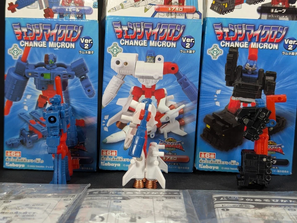 Transformers Kabaya Change Micron Legend Space Minicon Team complete Wave 2 RARE - Image 2 of 4