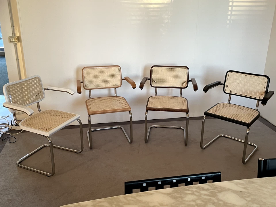 SEDIA CESCA con braccioli BAUHAUS MADE IN ITALY BAUHAUS - Immagine 2 di 4