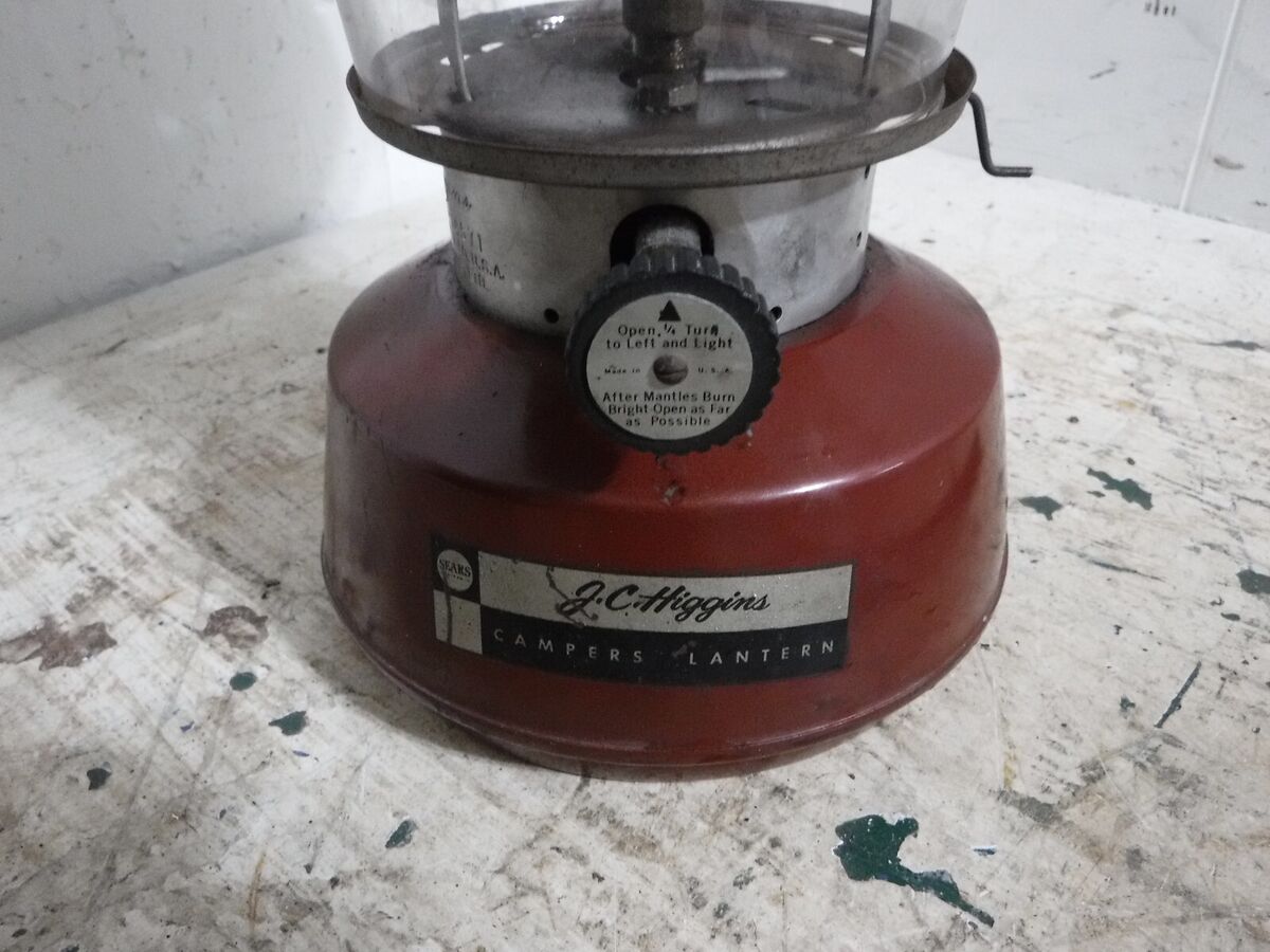 Vintage J. C. Higgins 710-74571 sears Two Mantle Lantern | eBay Vintage J. C. Higgins 710-74571 sears Two Mantle Lantern | eBay