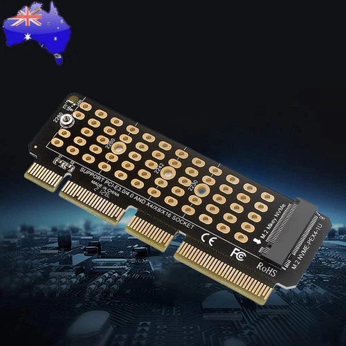 M2 NVME Expansion Card SSD To PCIE4.0 Adapter Card M.2 M-Key for 2230-2280 SSD