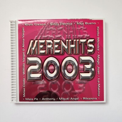 Merenhits 2003 Merengue Music Compilation CD Various Artists Sony JN Records Rar