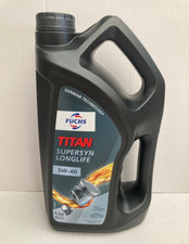 8,98€/l Fuchs Titan Supersyn Longlife 5W-40 4 L VW50200 50500 PSA B71 2296