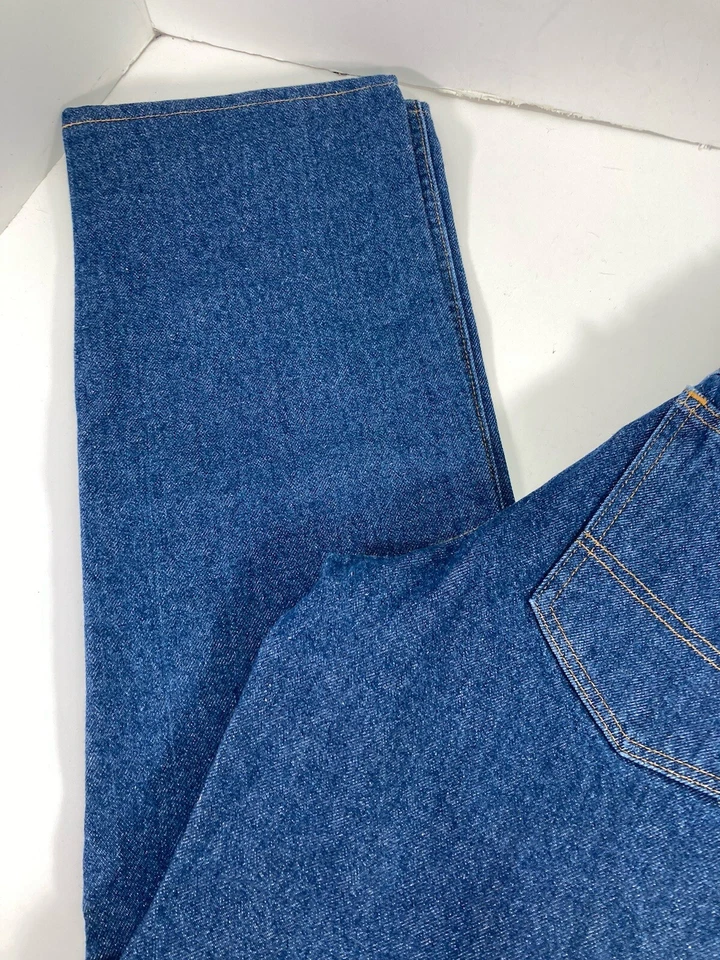 Dickies Work Jeans Men Size 28X32 Blue Denim Straight Leg Regular Fit Cotton NWT - Image 3 of 4