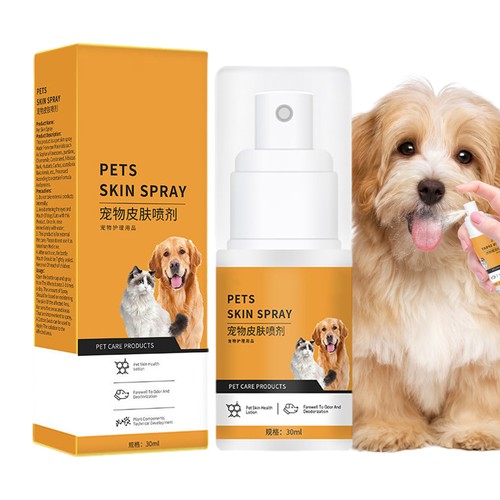 30ml Mild Cat & Dog Dry Skin Spray Pet Itch Relief Spray Skin Coat