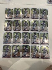 20 Card Lot 2023 1st Bowman Chrome Prospects BCP-98 Jorge Burgos Guardians