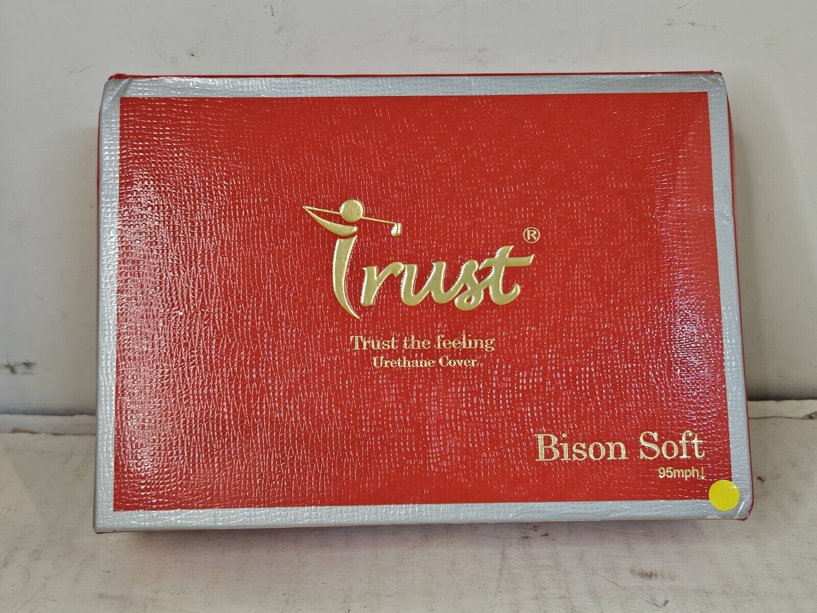 Trust K5 Model- Bison Soft - Swing Speed Under 95 mph Red Box 12 Yellow  Balls | eBay