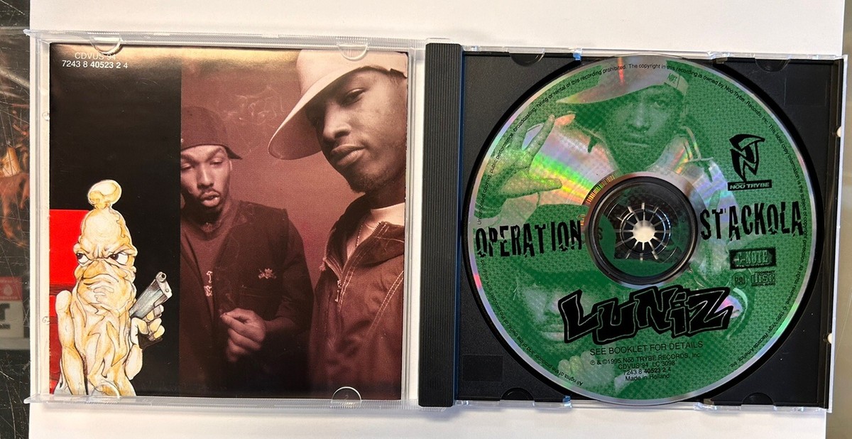 Operation Stackola by Luniz (CD, Jul-1995, Virgin) SIGNED, VG+