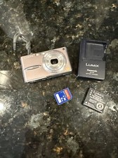 Panasonic DMC-FX40 LUMIX Compact Digital Camera Red USED With 