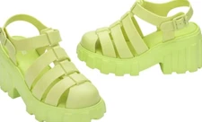 Melissa Women's Yellow Megan Ad Platform, Color, 8 M