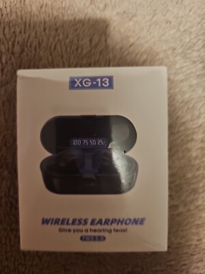 XG-13 Wireless Bluetooth Kopfhörer Schwarz In Ear 