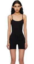 SKIMS Soft Lounge Scoop ONE PIECE Bodysuit OS-MDT-2695 Onyx  size XXS
