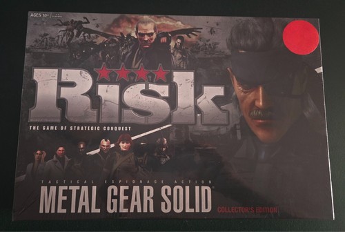 SEALED Metal Gear Solid RISK Collectors Edition board game NEW/SEALED! - Picture 2 of 3