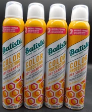 4 Pack Batiste Instant Hair Refresh Color Protecting Dry Shampoo 6.73oz Ea New