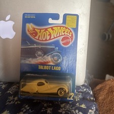 1:64 HOT WHEELS 1990 COLLECTOR'S SERIES #22 WHITE TALBOT LAGO