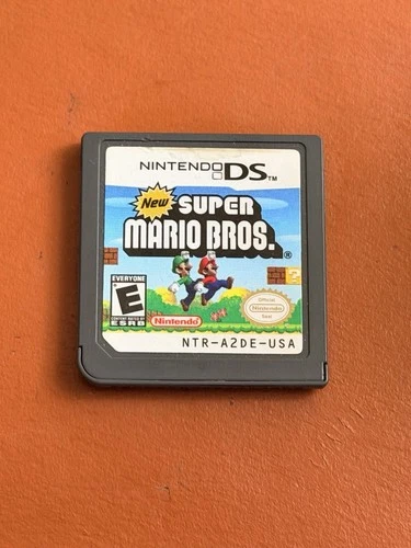 New Super Mario Bros (Nintendo DS, 2006) Authentic - Cartridge Only - Tested