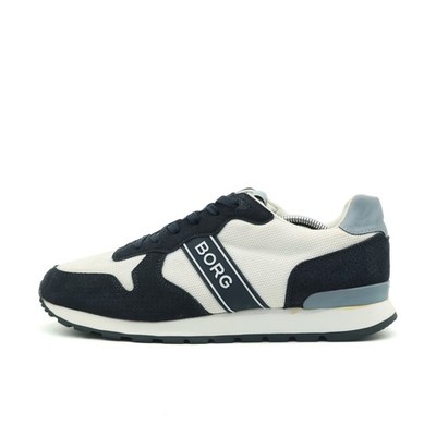 Björn Borg Herren 221258851 Sneaker dunkelblau-weiß Retro Laufschuh EU 45