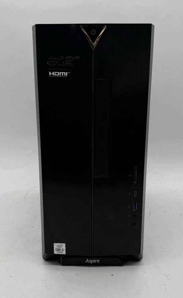 Acer Aspire TC-895 Desktop i5 10th Gen 8GB RAM 128GB SSD + 1TB HDD - Windows 11 - Image 2 of 4