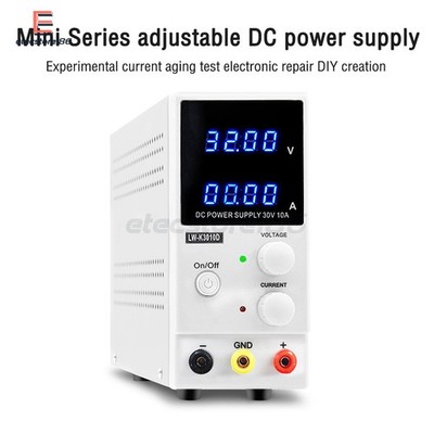 DC 30V 10A Power Supply LCD 4 Digit Display Adjustable Switching Power Supply