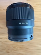 TOP MINT Box Sony FE 50mm f/1.8 SEL50F18F AF Lens Almost Unused E-Mount