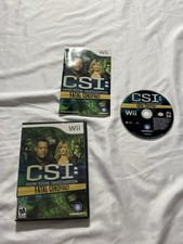 CIB. CSI: Crime Scene Investigation - Fatal Conspiracy (Nintendo Wii, 2010)