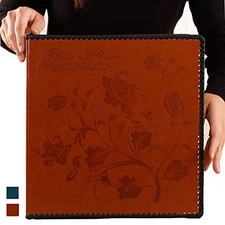 Totocan Photo Album Self Adhesive, Huge Magnetic Self-Stick Page Picture Album