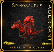 Abberant Spinosaurus-Spino-Arca Sopravvivenza Ascesa-ASA-PVE-Colore-PS5/XBOX/PC-AAO