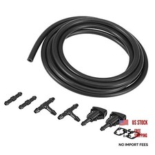 Windshield Washer Hose Front Nozzles Kit - 2 Meters Fit for - Windshield Washer