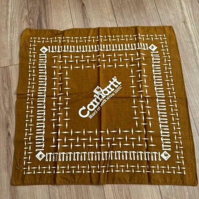 Carhartt Vintage Bandana Brown Duck Tubbleny Limited Edition Men Rare Model Casu