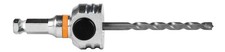 Lochsägen Aufnahme MXqs ONE CLICK - 11 mm Sechskant inkl Hartmetall-Schlagbohrer