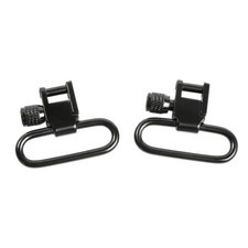 NcSTAR Lockable Sling Swivels 1 in Black 2 Pack AASW1B