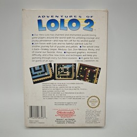 ADVENTURES OF LOLO 2 NINTENDO NES PAL A MATTEL