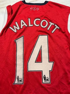 Nike Arsenal 2012 2014 Walcott #14 Home Shirt Soccer Jersey Men