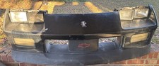 Front Bumper For 1987 Chevy Camaro Z28 W Headlights Black Front Bumper For 1987 Chevy Camaro Z28 W Headlights Black