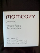 MOMCOZY Breast Pump Accessories Double Sealed Flange Full Set- S9Pro/S12Pro 24mm