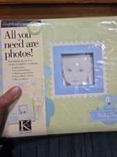 Lot Of 2 Adorable Baby Boy Scrapbooks New