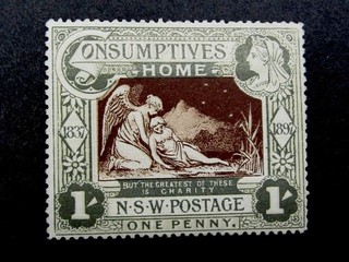 nystamps British Australian States New South Wales Stamp # B1 MOGH $73 Y22y446