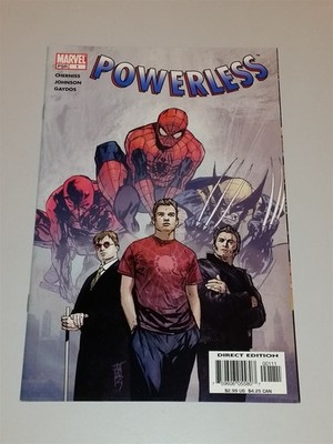 POWERLESS #1 NM (9.4 OR BETTER) MARVEL COMICS AUGUST 2004