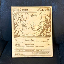 The Pokémon Company Gengar 60/162 Breakthrough Holo Rare 130 HP Stage 2 EN