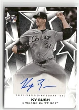 2025 Topps #BSA-KB Ky Bush Baseball Stars RC AUTO (Series One) ☘️135