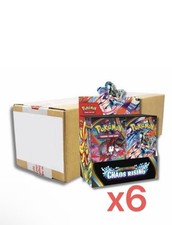 Pokemon TCG Chaos Rising Booster Box SEALED Case (6 Booster Boxes) ✅ PRESALE