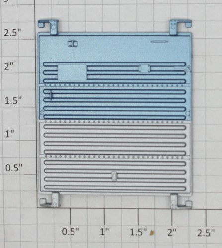 Lionel 29205-14 Azul/Plateado Mickey Mouse Hi-Cube Boxcar Puerta con Guías de Puerta | Zustand: New