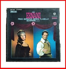 Verdi Ernani 3 dischi 33 giri cofanetto concerto Price Bergonzoni Sereni Flagell