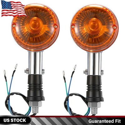2PCS Turn Signal Indicator Lights For Yamaha Road Star 1600 /1700 /XV1600/XV1700