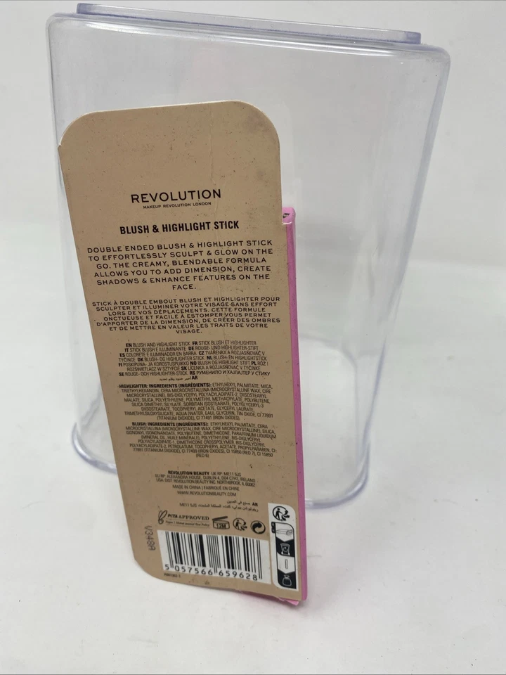 Revolution Blush & Highlight Stick- Mauve Glow - NEW SEALED - Image 3 of 4
