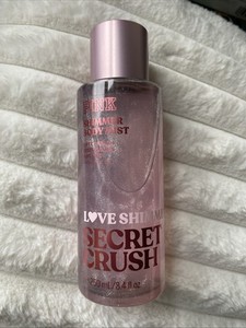 Victoria’s Secret Pink Secret Crush Shimmer Fragrance Body Mist Spray 8.4 fl oz